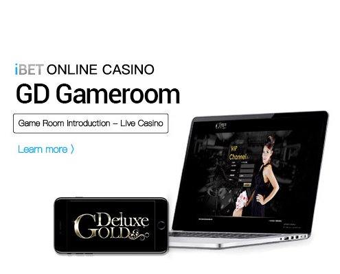 iBET Online Casino –LiveCasino Gameroom Introduction GD 495x400