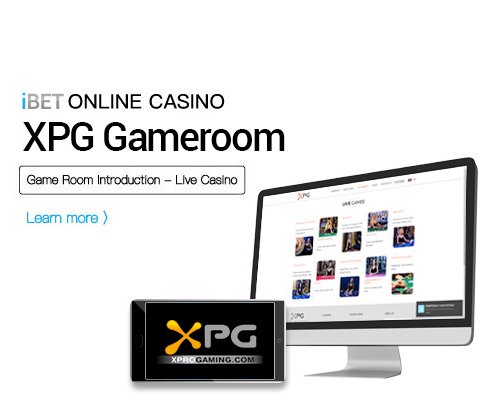 iBET Online Casino –LiveCasino Gameroom Introduction XPG 495x400