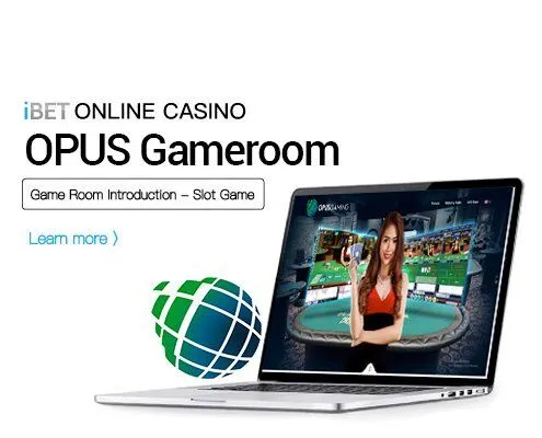 iBET Online Casino –Slots Gameroom Introduction OPUS gameroom 495x400