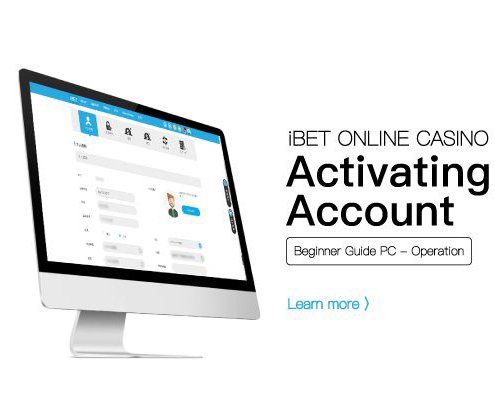 Activating Your iBET Account 495x400