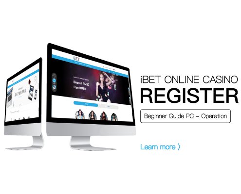 Tutorial of Register in iBET Online Casino 495x400