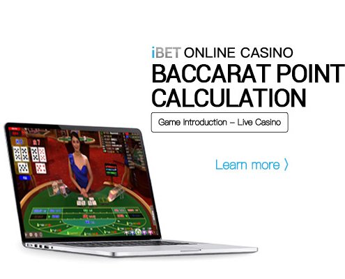 iBET Online Casino Baccarat Point Calculation 495x400