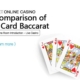 iBET Online Casino Gameroom Intro Comparison of 3 Card Baccarat 495x400